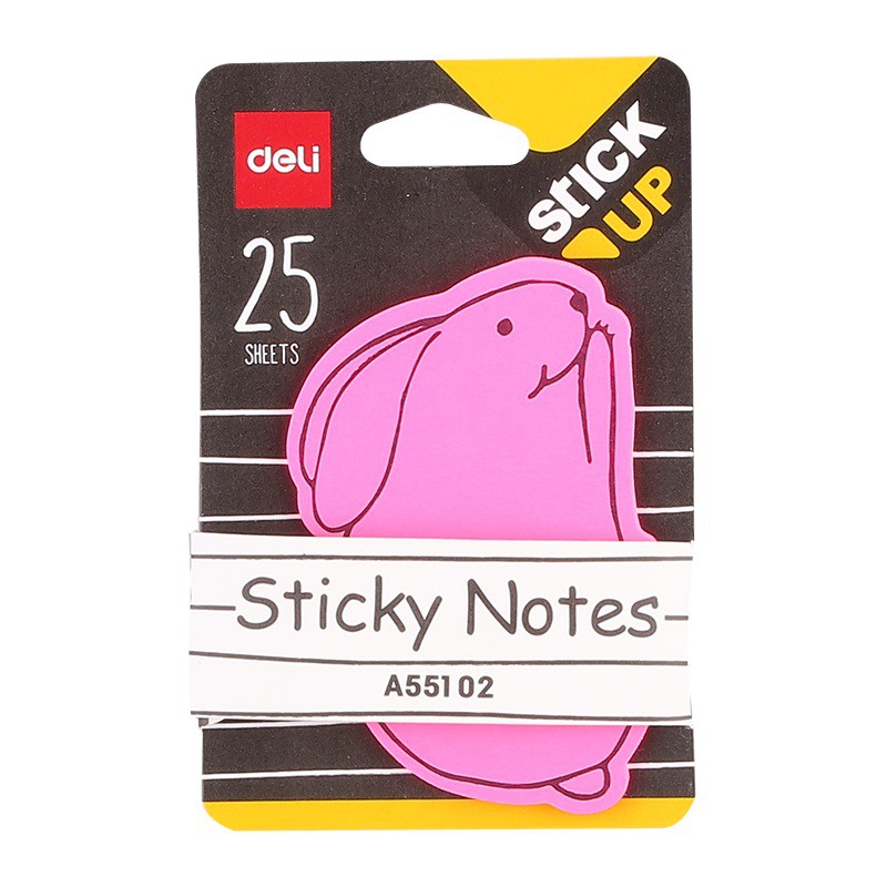 Giấy Note Hình Động Vật - Sticky Note DELI | A55102