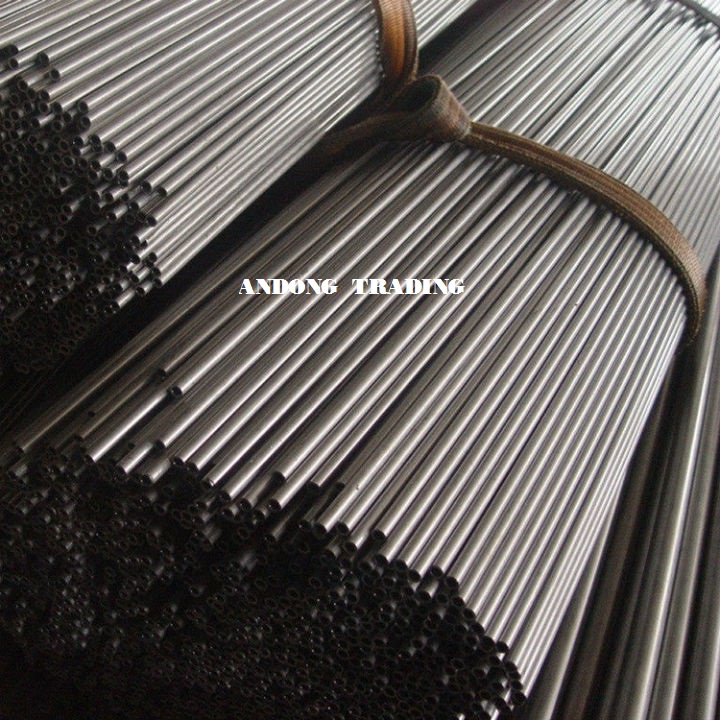 HỎA TỐC - Ống inox đúc fi 8 dày 1li (lỗ 6), Ống hàn fi 8 dày 0.8li (lỗ 6.4) 304 thép không gỉ