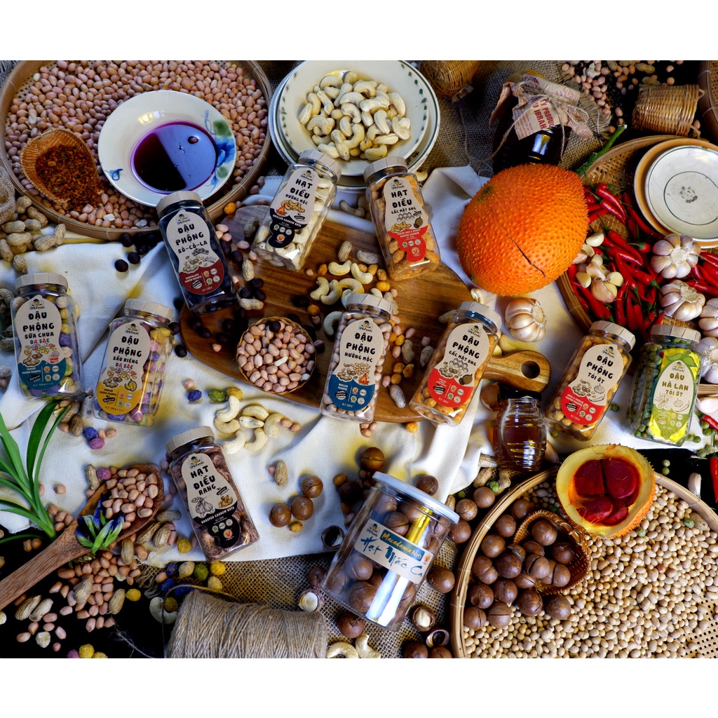 Đậu Phộng, Đậu Hà Lan, Đậu Nành 9 món/ DGfoods/ Ăn chay được/ Hàng Việt Nam chất lượng cao/ HACCP, HALAL
