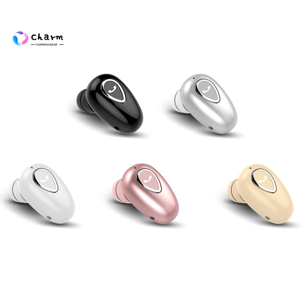 [CM] Stock 1Pc Mini In-ear Wireless Bluetooth Earphone Sports Stereo Headphone with Mic