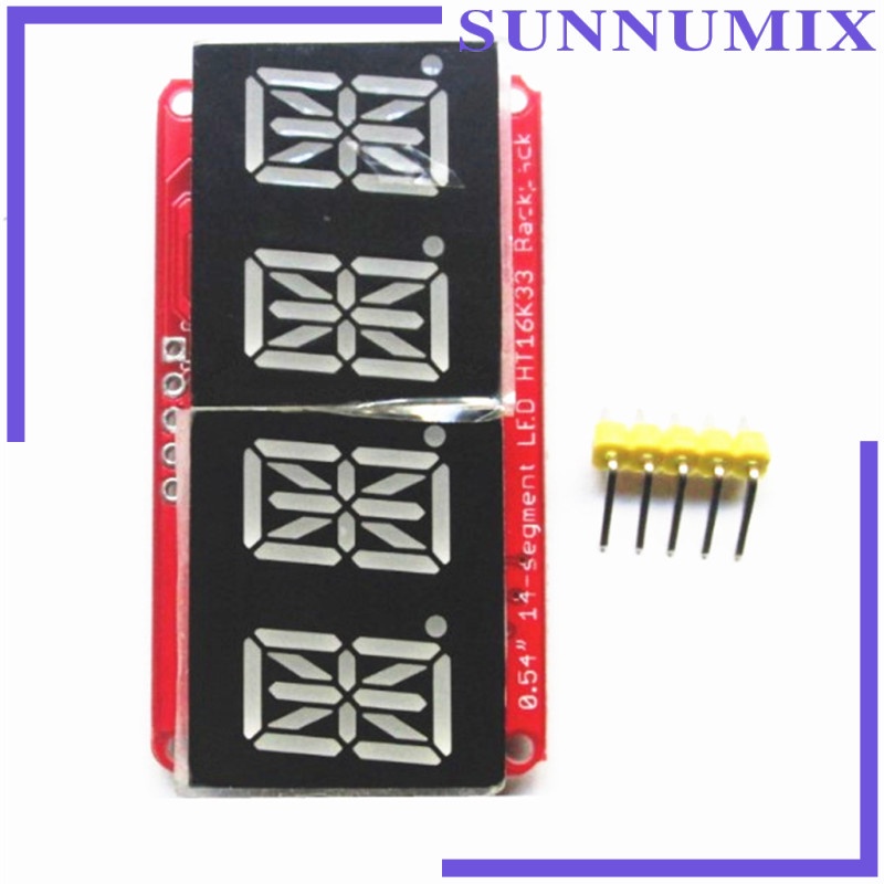 1 Mô Đun Đồng Hồ Điện Tử 1 Số 0.54in I2C Có Màn Hình Led Kỹ Thuật Số | BigBuy360 - bigbuy360.vn