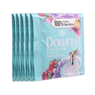 10 gói Nước xả vải Downy tinh dầu thiên nhiên đóa hoa thơm mát 20ml