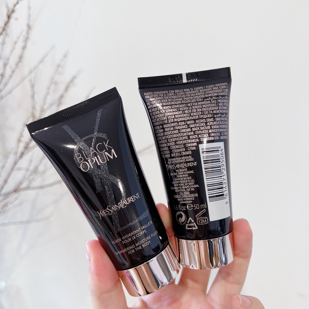 BODY LOTION YSL 50ML BLACK OPIUM đưỡng thể nước hoa