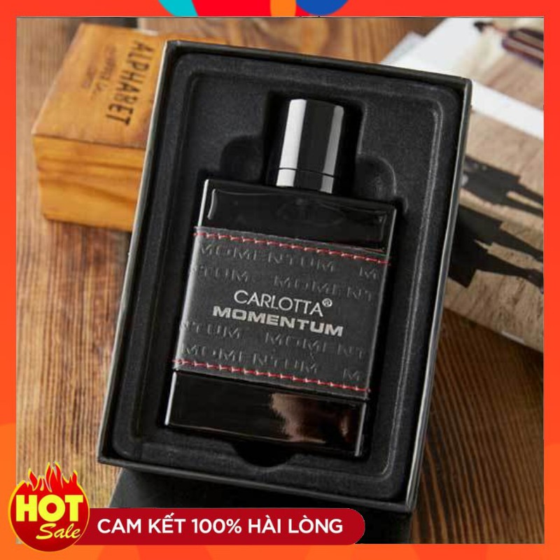 [HÀNG HOT] Nước Hoa Nam Cao Cấp Carlotta Momentum 100ml Thơm Lâu Sang Trọng | BigBuy360 - bigbuy360.vn