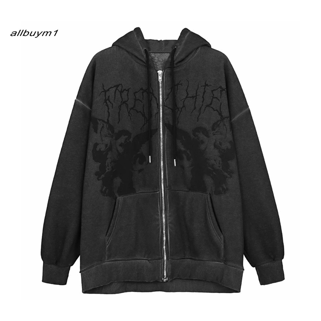 Áo Khoác Hoodie Phối Khoá Kéo Thoải Mái