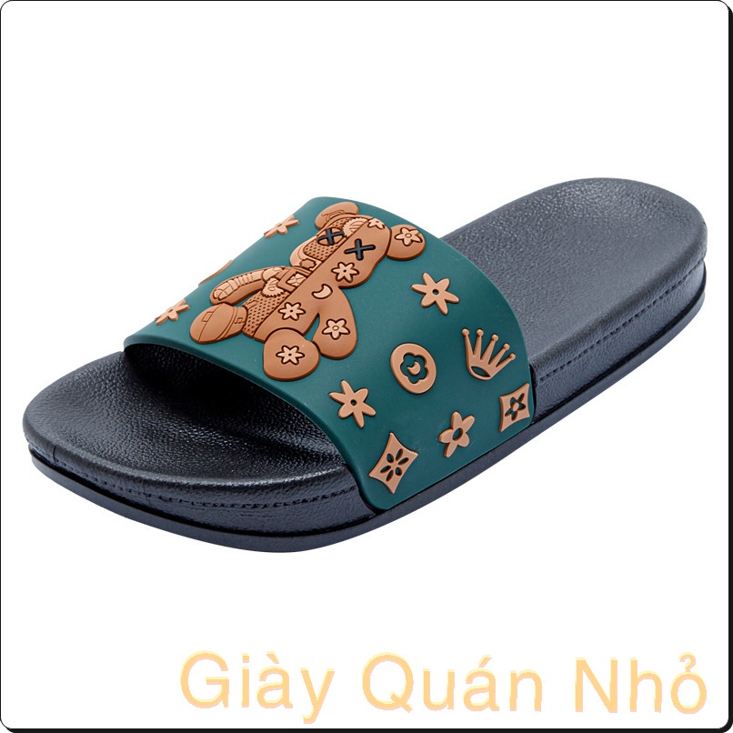 Dép nữ thời trang, hình gấu, đi trong nhà hoặc đi chơi quá đẹp.