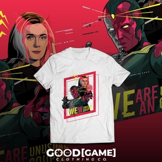 (HOT) Mẫu áo thun Wanda Vision Series Unusual Couple mới đẹp giá rẻ