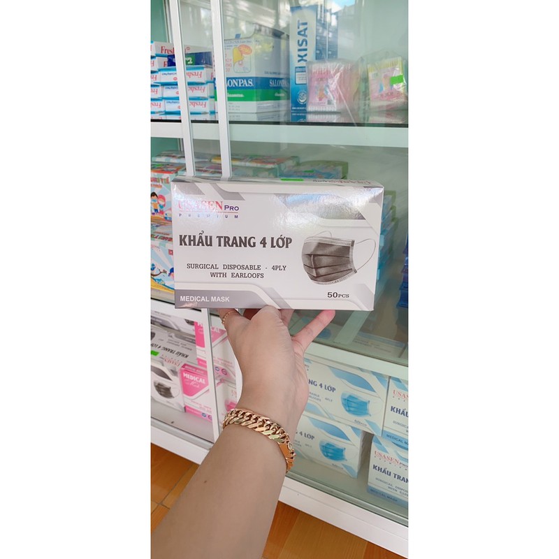 Khẩu trang y tế 4 lớp