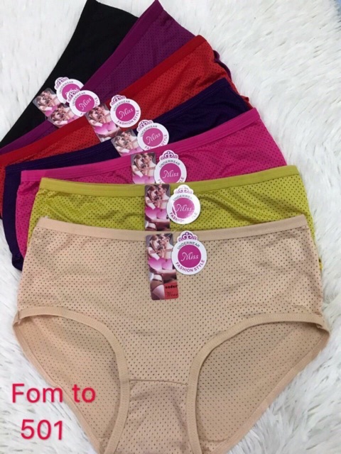 Combo 5 Quần lót thông hơi