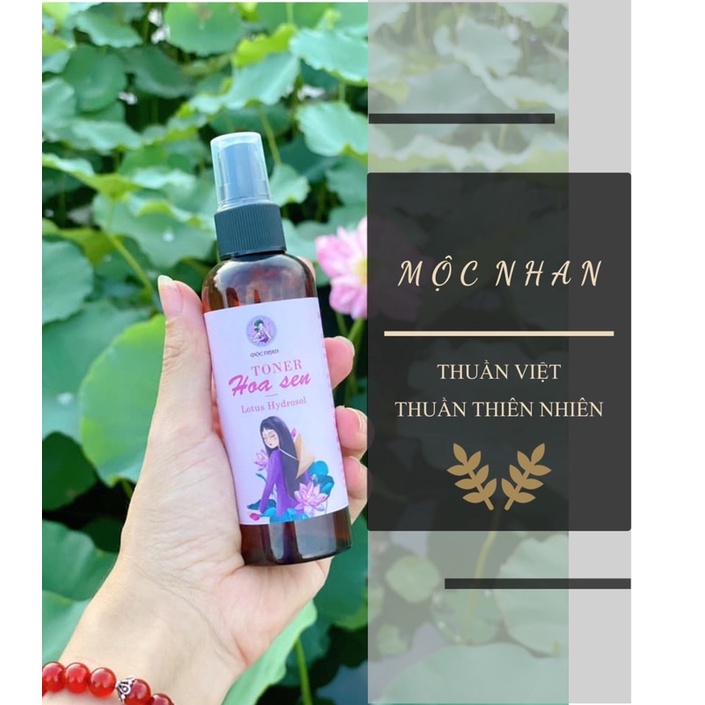 Toner Hoa Sen Mộc Nhan (100ml)
