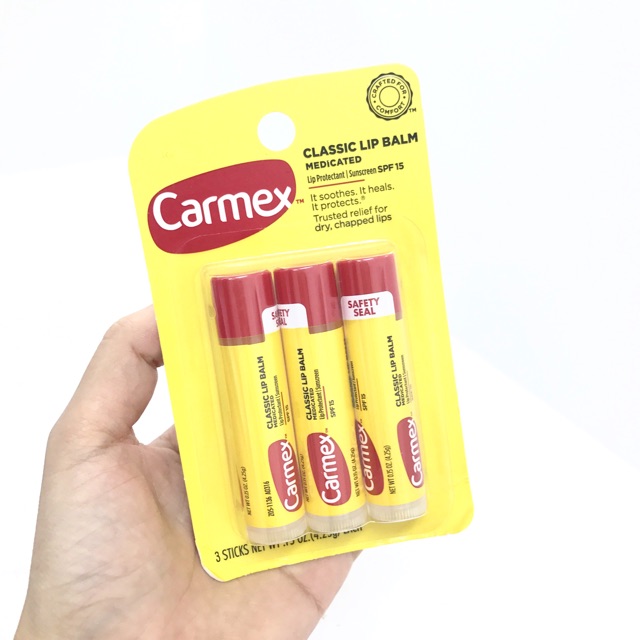 Son dưỡng Carmex Classic Lip Balm