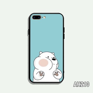 Ốp lưng iPhone 7 Plus - iPhone 8 Plus in hình gấu