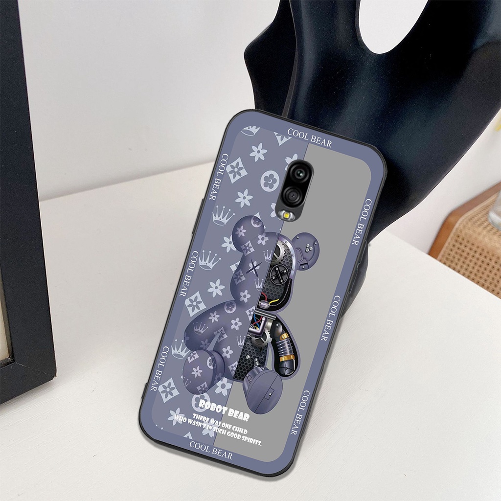Ốp lưng điện thoại Samsung J7 Plus / J7+ Bear.brick phong cách mới