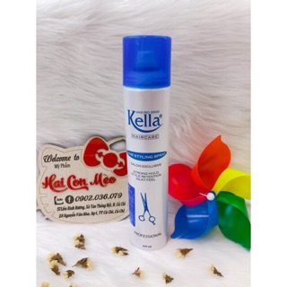 Keo Xịt Tạo Kiểu Tóc Kella Cứng-mềm