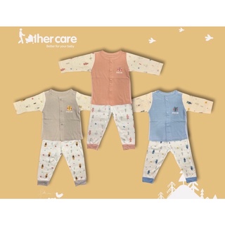 Bộ Quần Áo sơ sinh DT FatherCare Cài Giữa - Họa Tiết Báo (Trơn - Họa Tiết) FC770