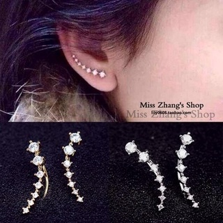 🍇🍇Set 7 bông tai ngôi sao đính đá Zircon