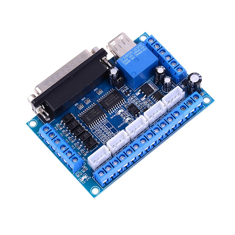 {factoryoutlet} MACH3 CNC 5 axis interface breakout board for stepper motor driver CNC mill adover