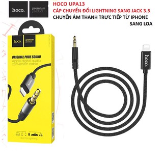 Hoco upa13 - cáp chuyển đổi lighting sang jack 3.5mm