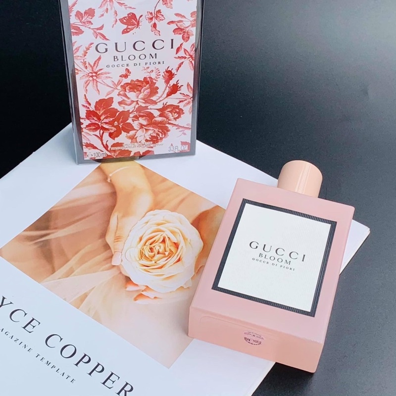 Nước hoa nữ Gucci Bloom Gocce Di Fiori edt 100ml .