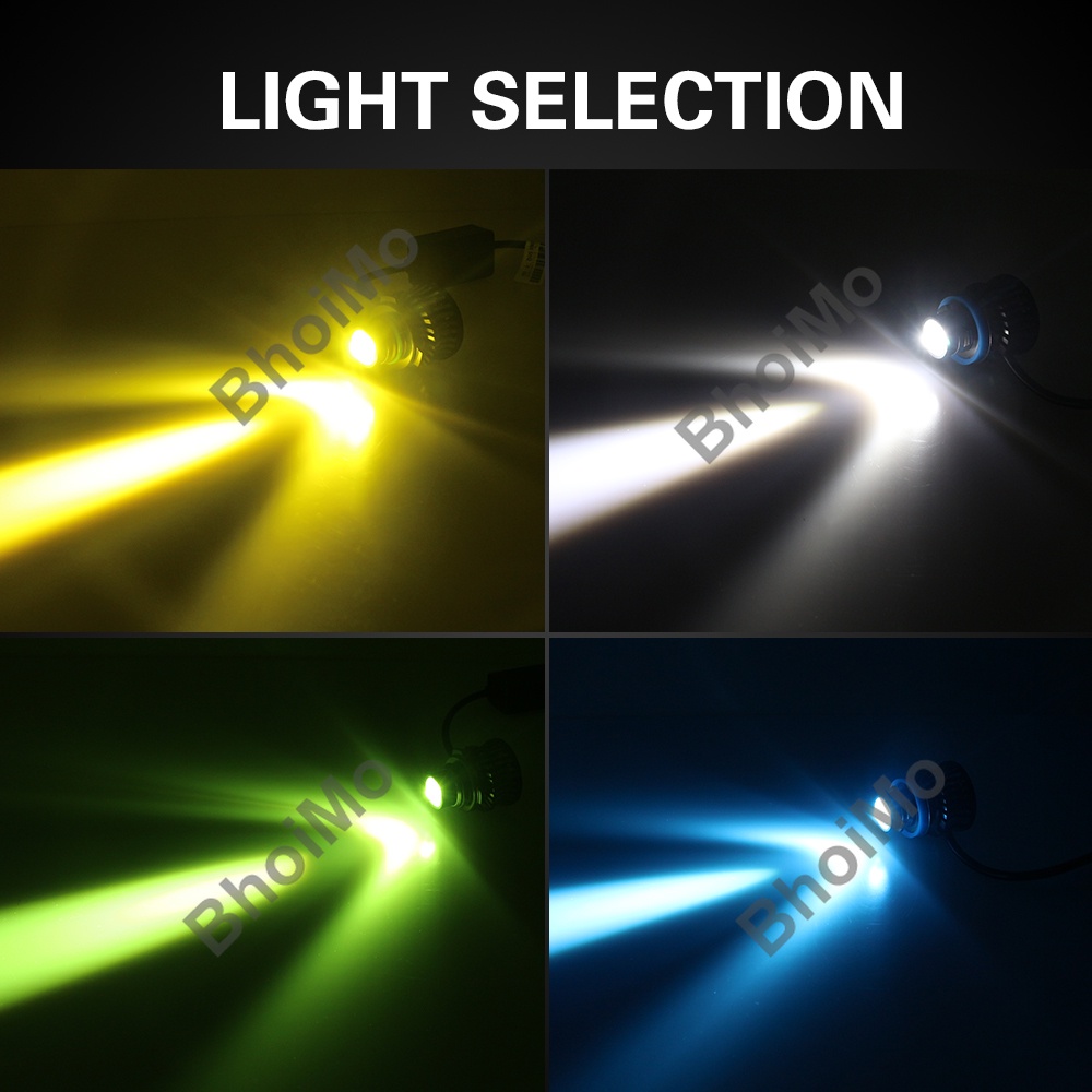 Đèn Led Phá Sương Mù H11 H7 H9 9005 9006 HB3 HB4 CSP DC12V Bằng Hợp Kim Nhôm