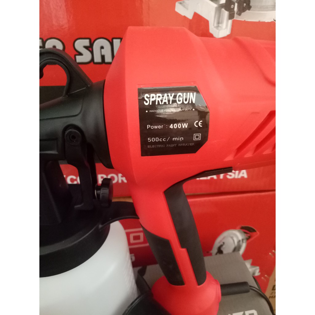 [ ẢNH THẬT] SÚNG PHUN SƠN ĐIỆN SPRAY - GUN 400w