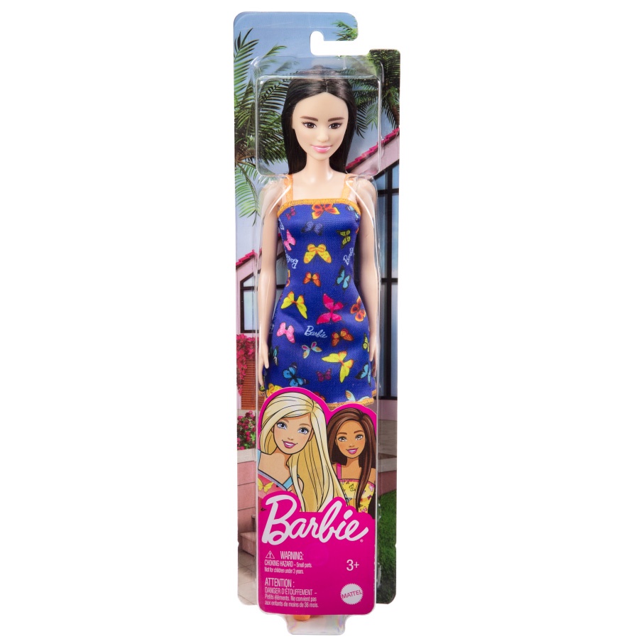 Đồ Chơi BARBIE Búp Bê Thời Trang Năng Động BST Bướm Xanh HBV06/T7439