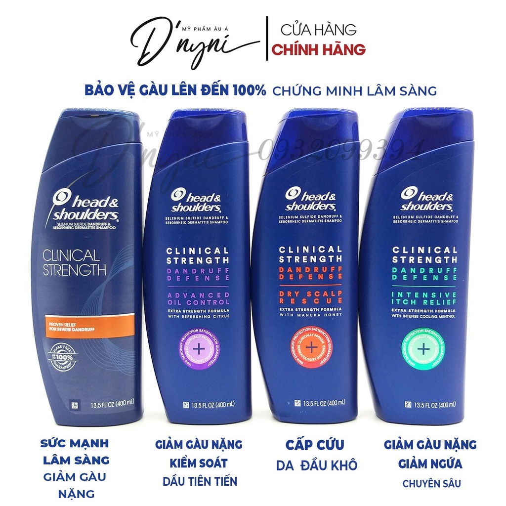 Dầu Gội Ngăn Ngừa Gàu Head & Shoulders 400ml Của Mỹ | BigBuy360 - bigbuy360.vn