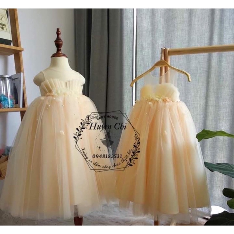 💝Đầm phù dâu From dài 💝 tặng kèm cài tóc👑