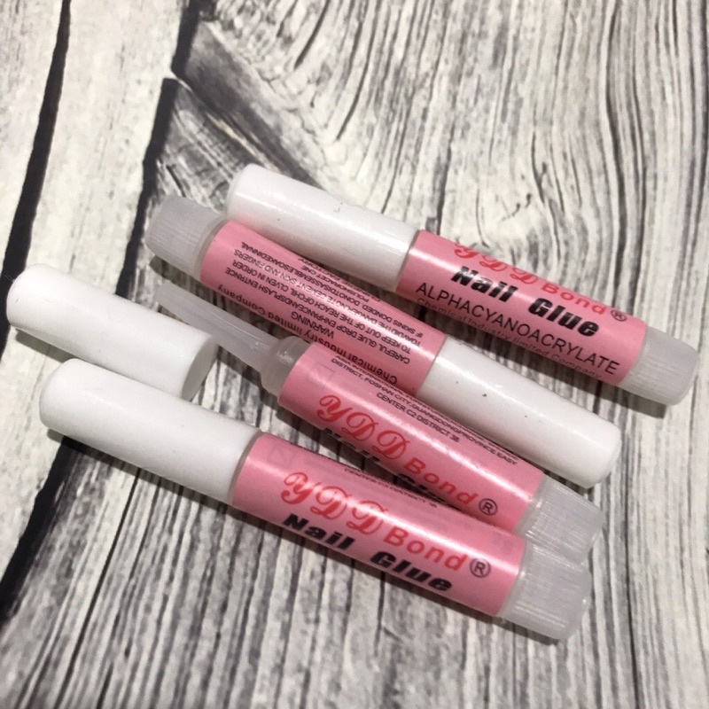 Keo ống Nailbox, keo Glue  dán móng giả mini,keo dán móng úp