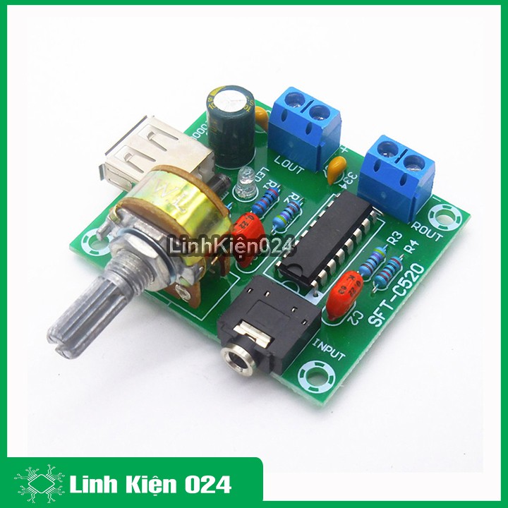 Module Khuếch Đại Audio PM2038 2x5W 5V