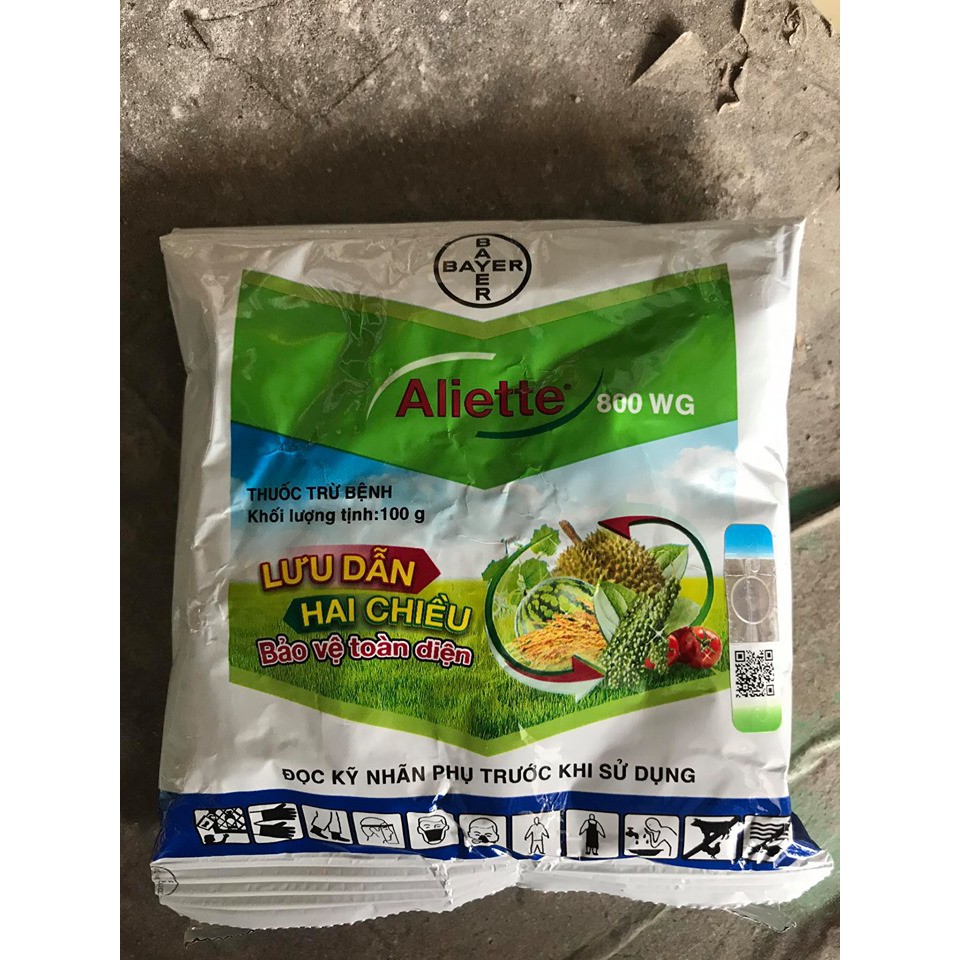 Thuốc trừ nấm bệnh cao cấp Aliette 800WG - Chính hãng (100gr)