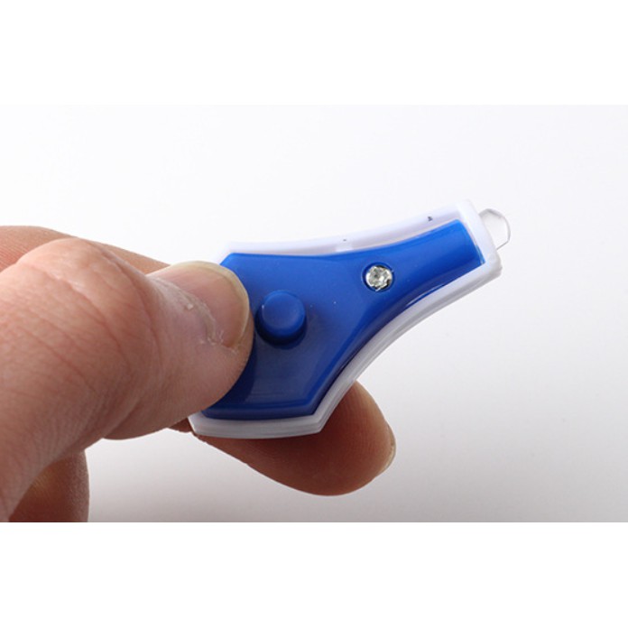 Đèn ánh sáng xanh mini có móc khóa treo tiện dụng, test tròng kính [New] | BigBuy360 - bigbuy360.vn