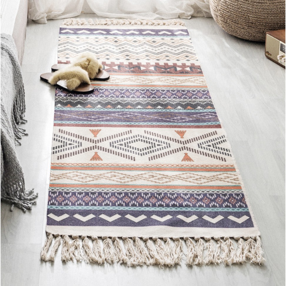 Thảm scandinavian cotton poly 60x150cm