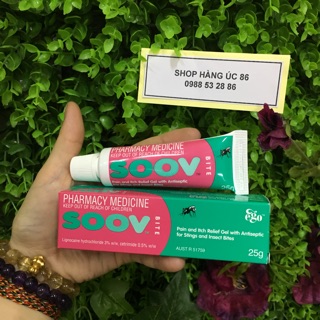 Kem Soov trị muỗi và côn trùng đốt