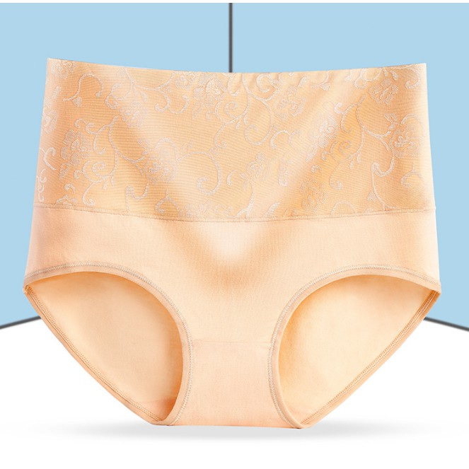 Quần lót nữ định hình gen bụng Cotton lưng cao tới rốn có chọn màu chọn size lớn QL10 | BigBuy360 - bigbuy360.vn
