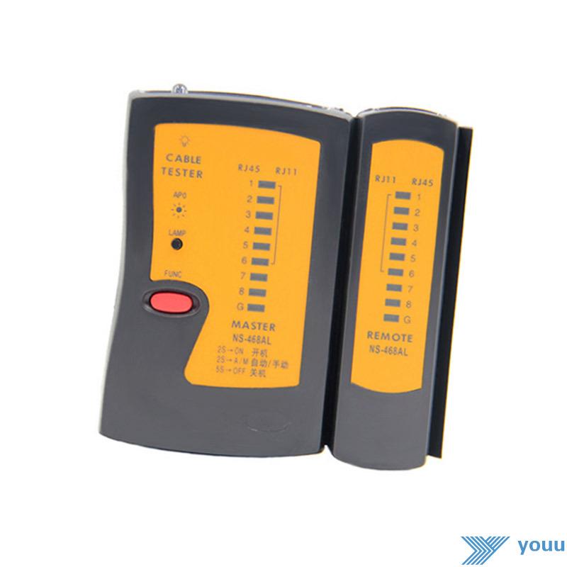 Thiết bị kiểm tra cáp USB LAN Ethernet chuyên nghiệp dành cho công cụ kiểm tra dây cáp RJ11 Cat5 Cat6 Cat6