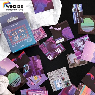 Winzige Set 45 miếng dán trang trí hình chữ tiếng Anh