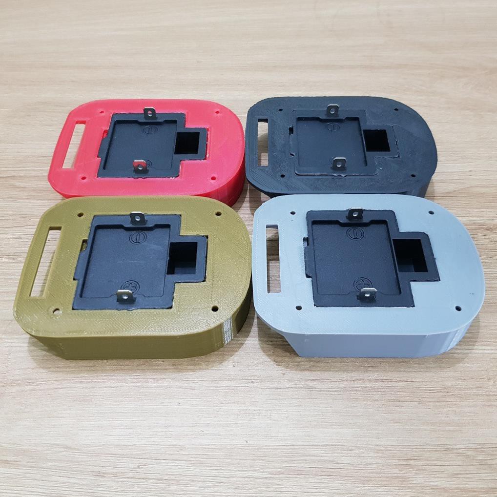 Đế gài dùng nguồn pin Makita kèm chân tiếp điểm cho nhiều máy khác