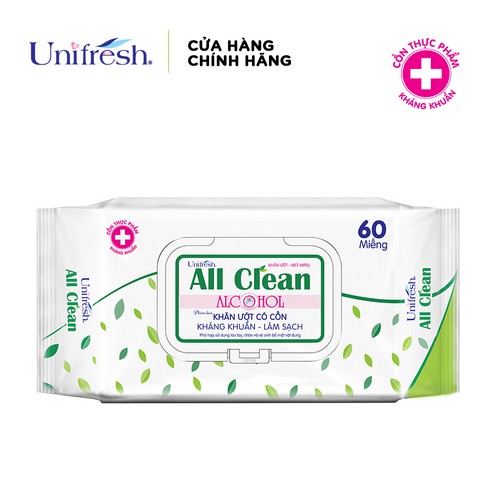 Khăn Ướt Unifresh All Clean 60 miếng