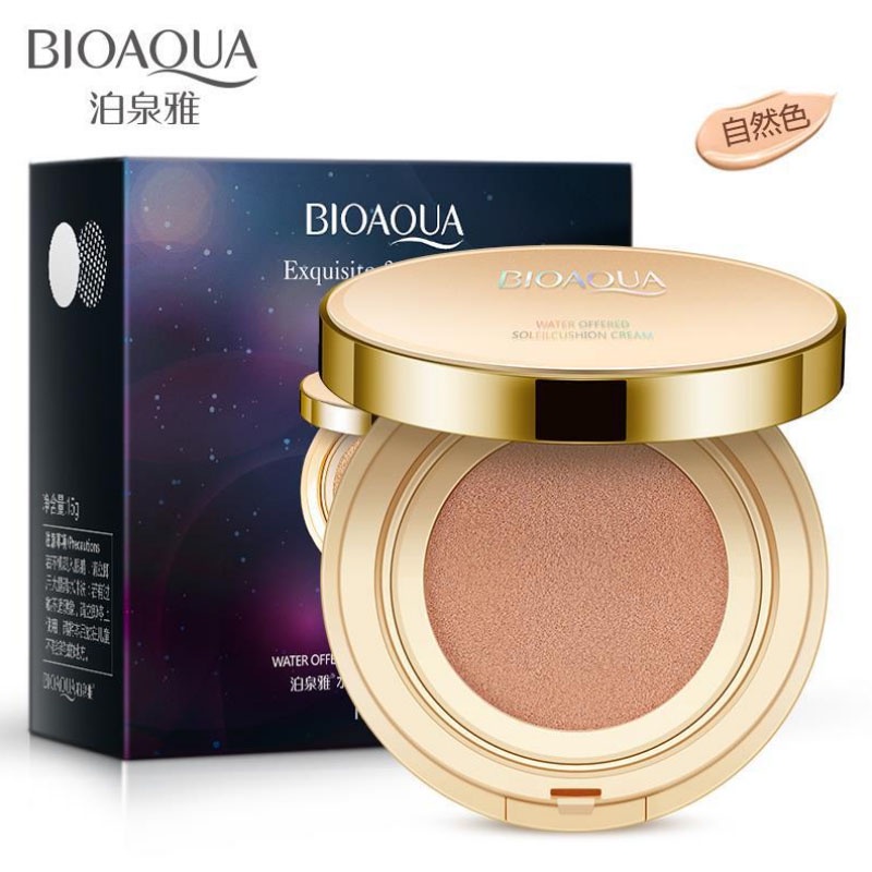 Phấn Nước Bioaqua BB Cream Air Cushion Vỏ Vàng Sang Chảnh Chính Hãng