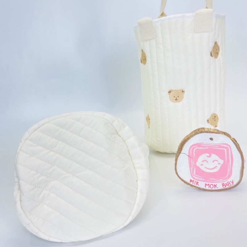 Túi Đựng Bình Sữa Và Đồ Dùng Hoạ Tiết Dotodot Cho Bé Siêu Dễ Thương MIKMOKBABY