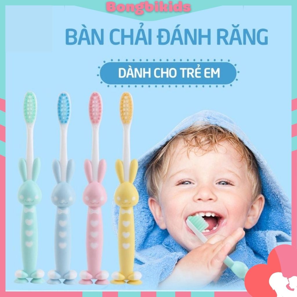 Bàn Chải Đánh Răng Hình Thú Cho Bé Bàn Chải  Lông Mềm Chăm Sóc Răng Miệng Cho Bé Hiệu Qủa