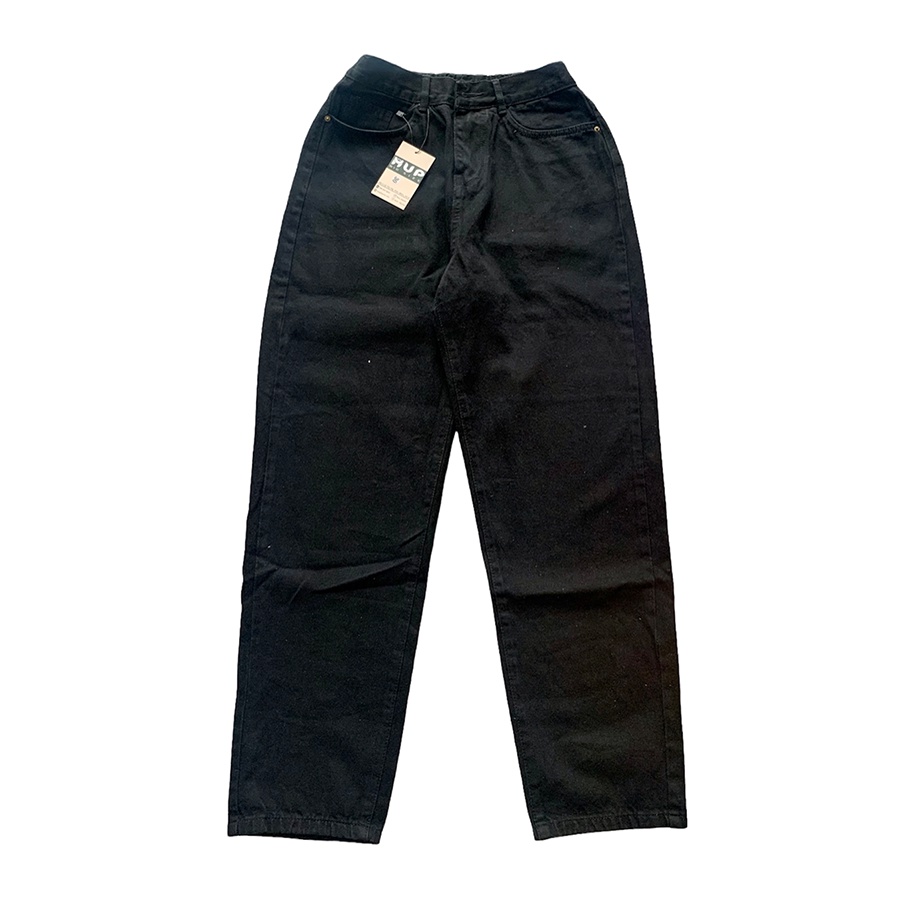 Quần jean baggy nữ bigsize lưng cao cạp cao MUP Bigsize JB02