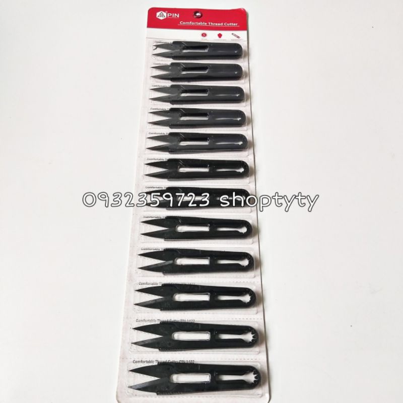 1Vỉ Cây Kéo Cắt Chỉ Thuận Tiện Trong Việc May Vá