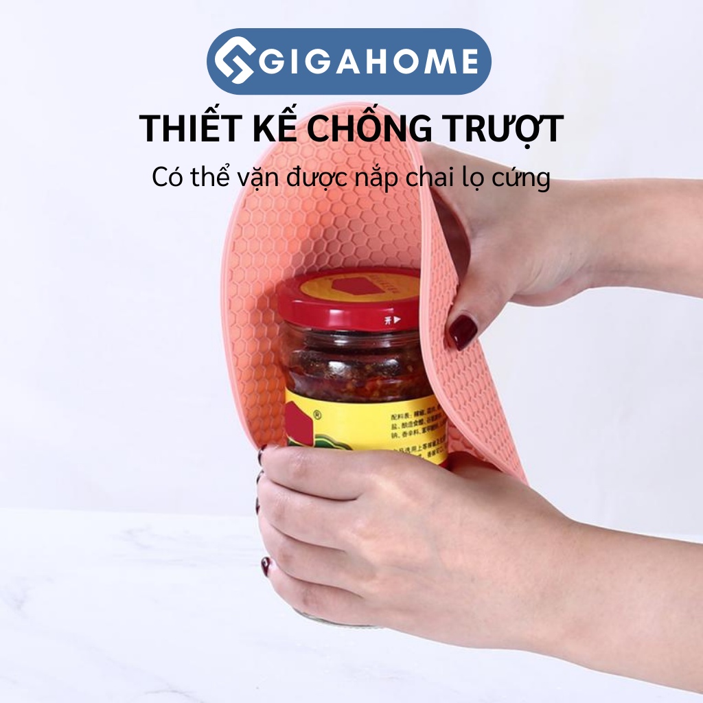 Miếng Lót Nồi Silicone Chống Nóng, Chịu Nhiệt Chống Trượt GIGAHOME Phong Cách Bắc Âu 9978