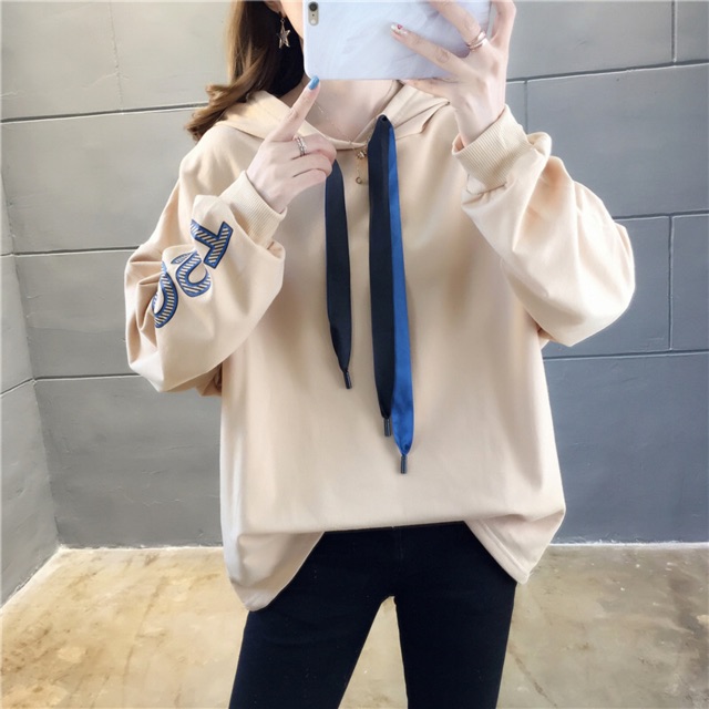 Áo hoodie big size có nón tay dài bao đẹp size 65-80kg