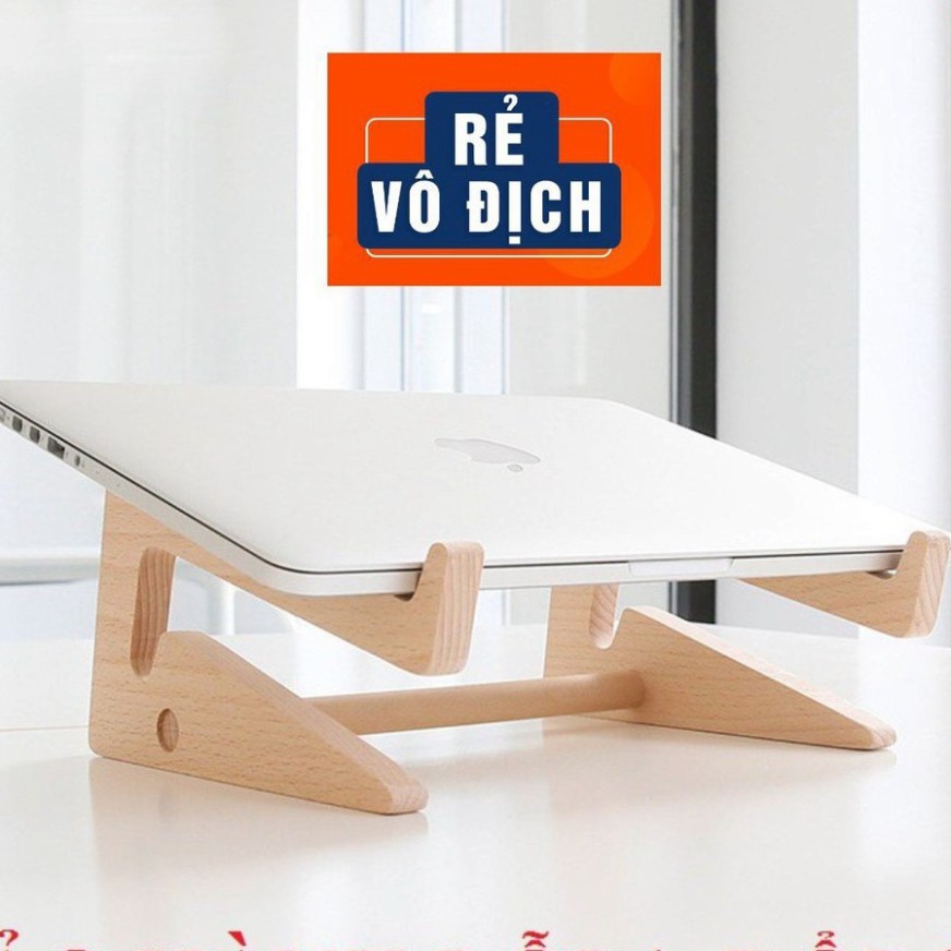 Kệ ,Giá Đỡ Laptop Và Macbook Thông Minh Bằng Gỗ Cao Cấp, Tản Nhiệt Tự Nhiên | BigBuy360 - bigbuy360.vn