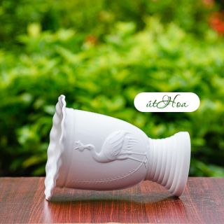 Các mẫu chậu ly chân đế cao trồng hoa kiểng, cắm hoa giả