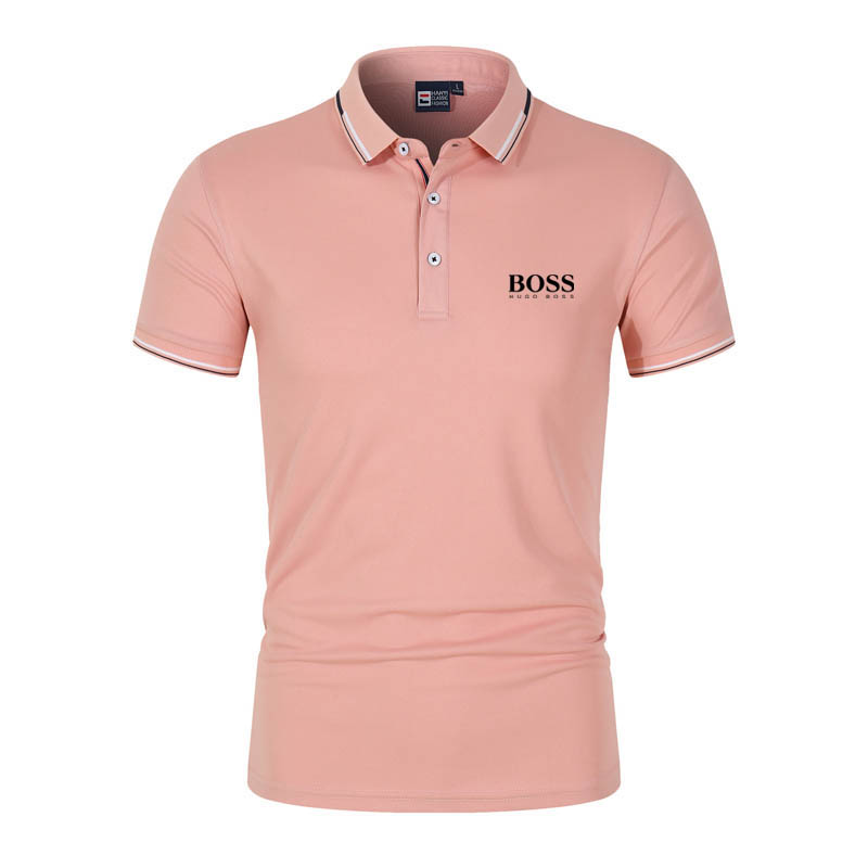 Hugo Boss Áo Thun Polo Ngắn Tay Thời Trang Mùa Hè Dành Cho Nam / Size M-4Xl