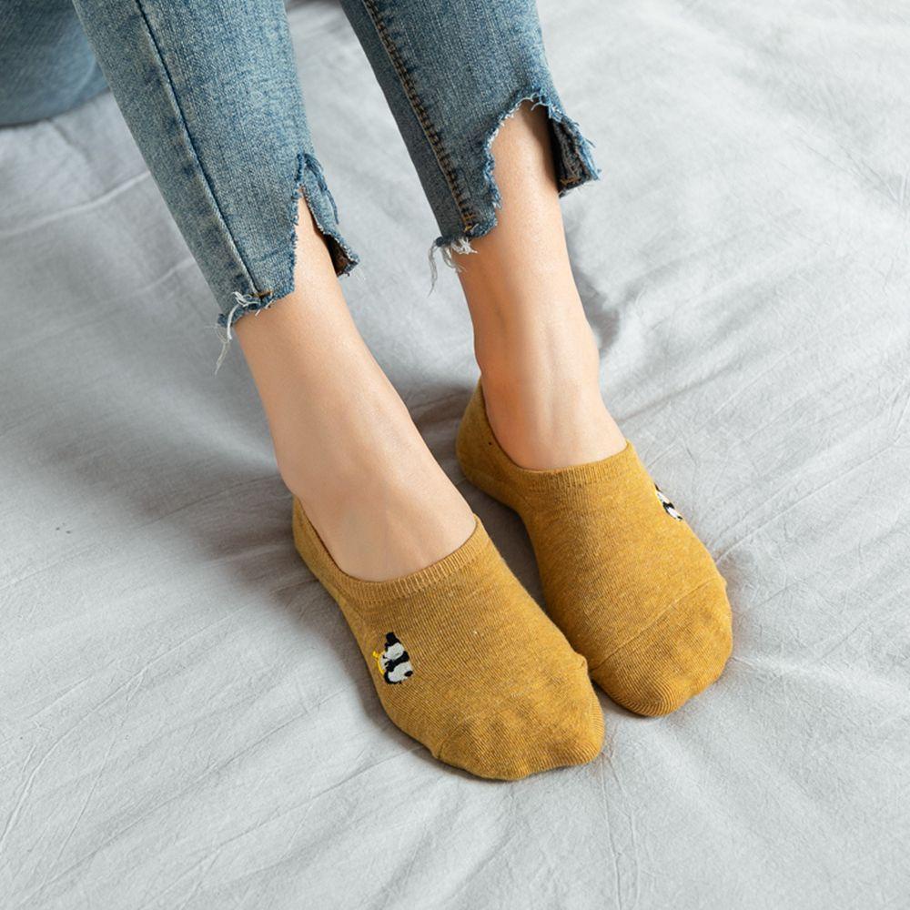 Tất Cổ Chân Thoáng Khí In Hình Thú Hoạt Hình Dễ Thương